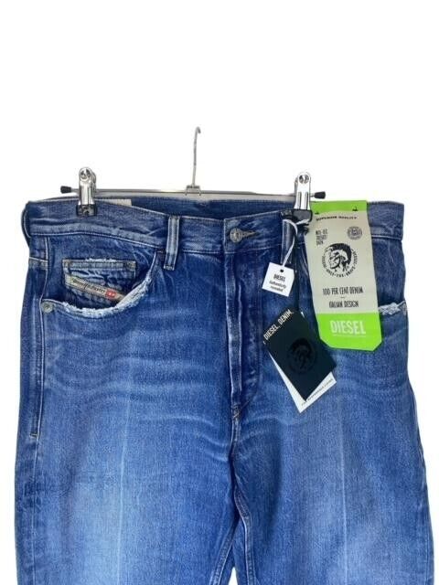 Diesel D-MACS L.30 JeansLO Men Jeans STRAIGHT W31 L32 00S5WA 09A25 RRP 410€