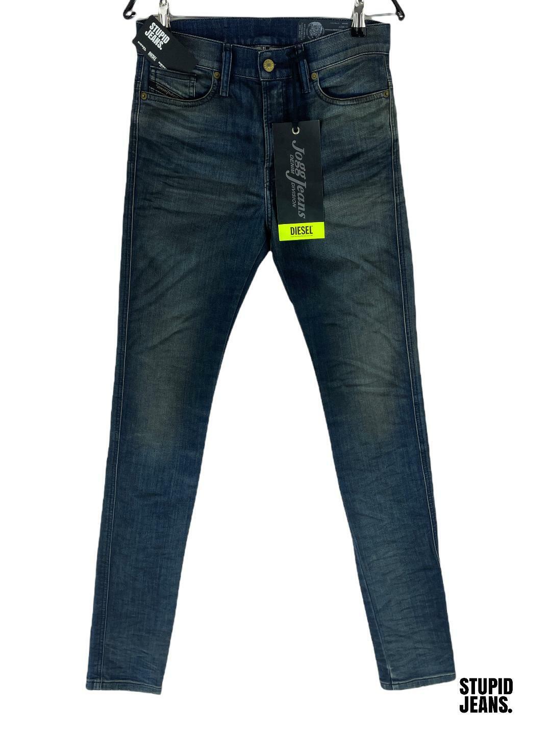 DIESEL D-REEFT-T 00ST25 0870Y SKINNY MEN JOGG JEANS