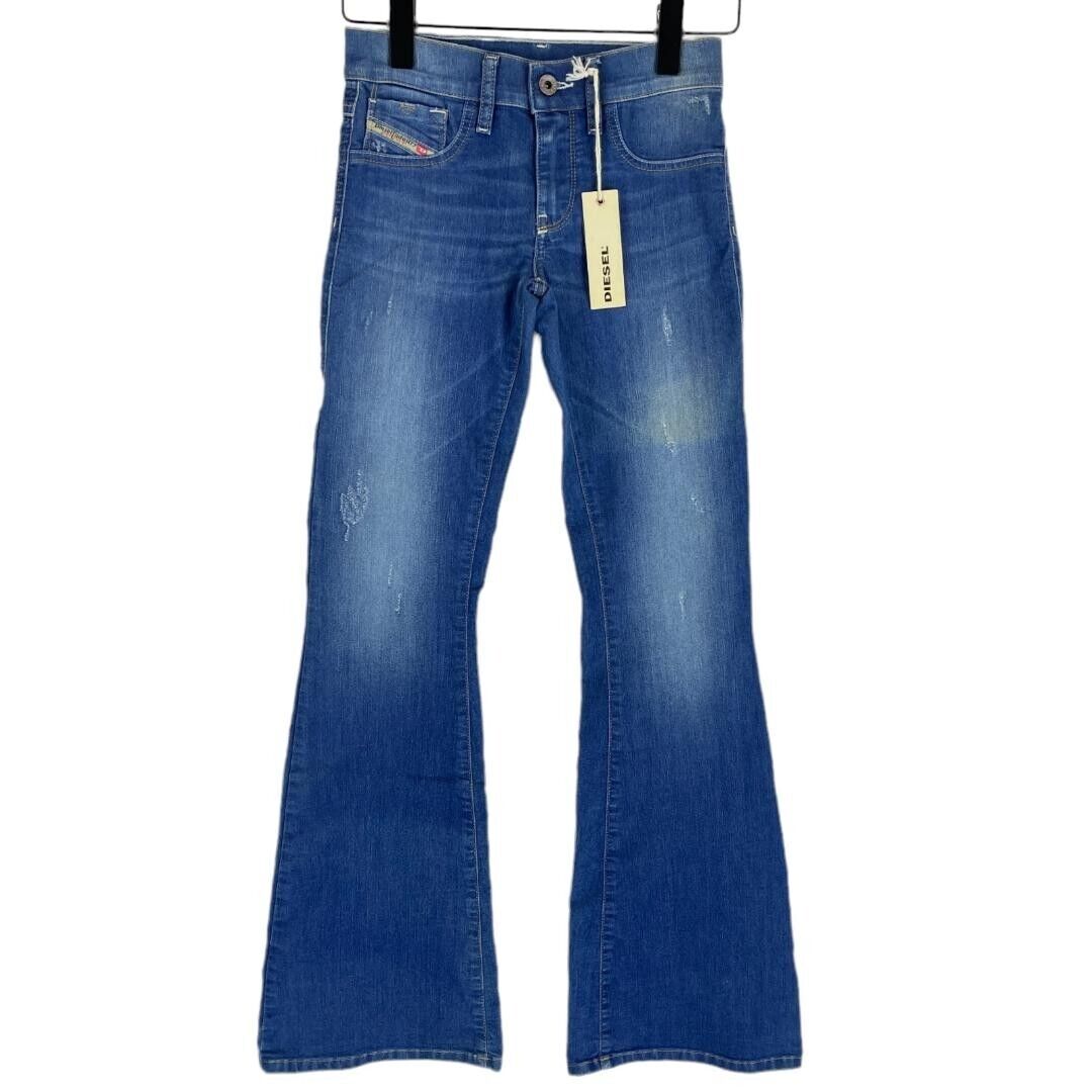 Diesel LIVIER-FLARE jeans 00CV24 0069S SUPER SLIM-FLARE women W25 L30 RRP 169€