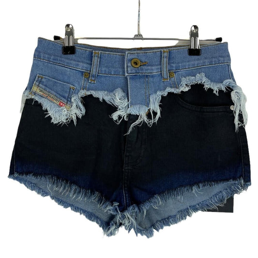 DIESEL DE-PHOLOX DENIM SHORTS WOMEN 00SM8K 0TAUL SIZE 25 GENUINE RRP 159€