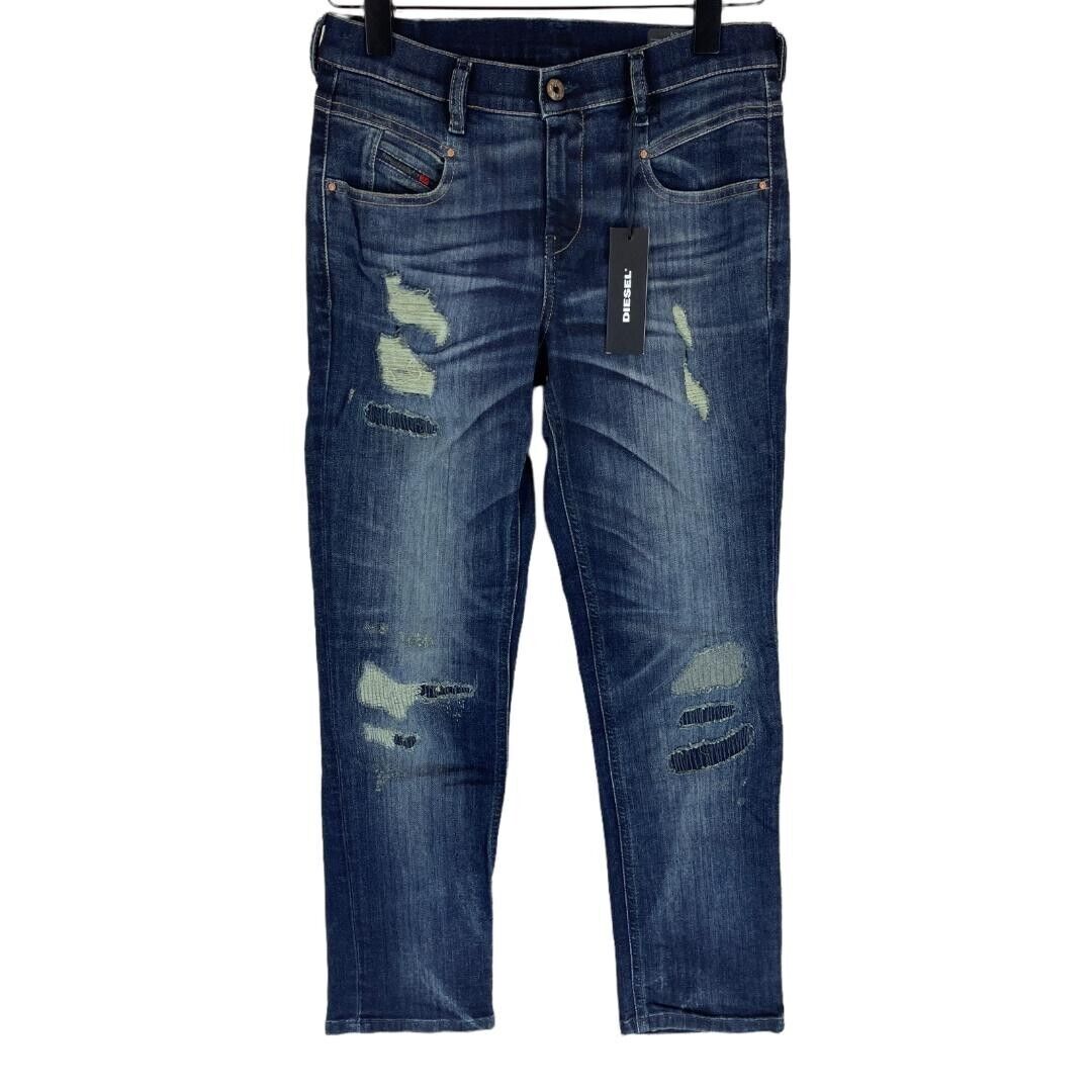 Diesel BELTHY-ANKLE Jeans 00SSSN 0854T SLIM-STRAIGHT LOW WAIST women W26 RRP279€