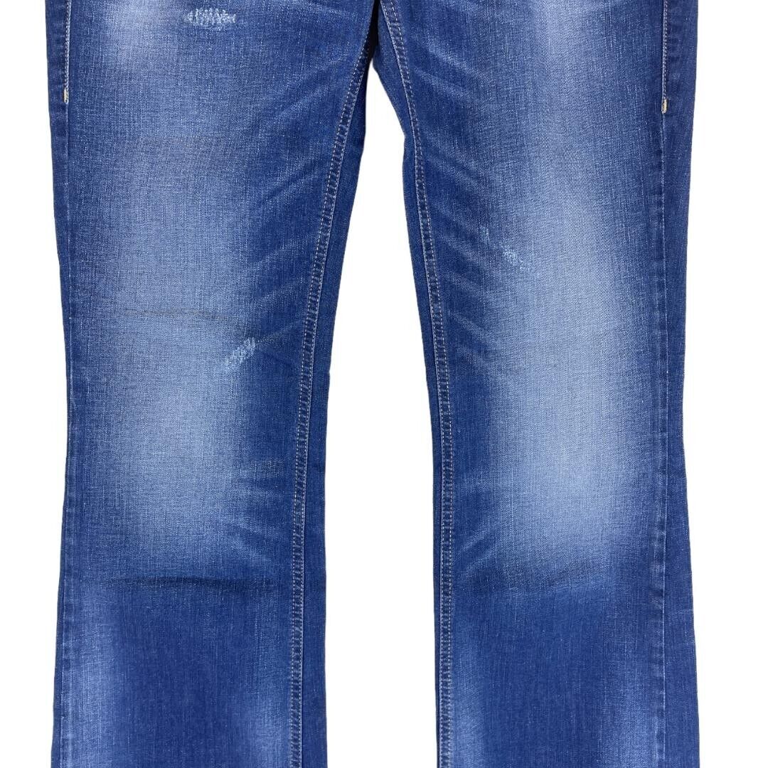 Diesel LOUVBOOT 0664S SLIM-BOOTCUT Žemo liemens moteriški džinsai