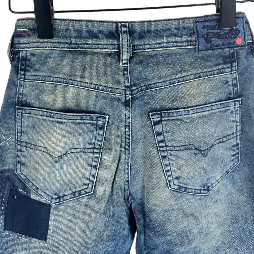 DIESEL REEN L.30 JEANS WITH DEFECTS 00SQ4W 0855T W23 L30 GENUINE 39 RRP 199€