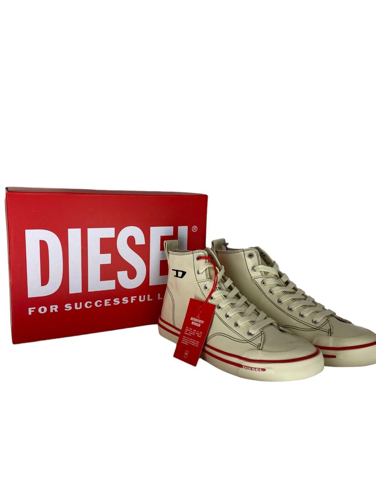 DIESEL S-ATHOS MID W  SNEAKERS Y02974 PR682 T1003 SIZE 6 GENUINE RRP 184€