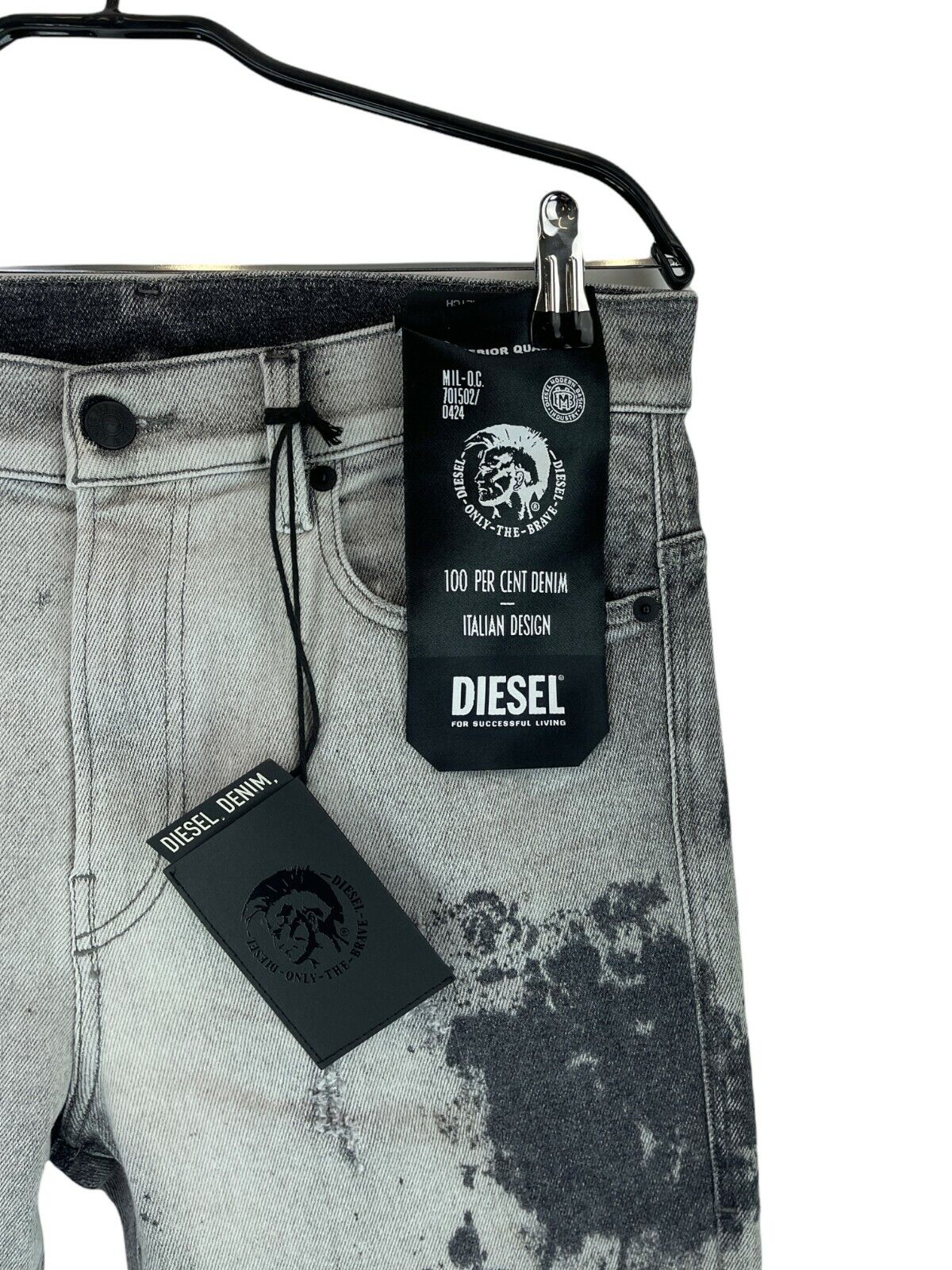 DIESEL D-AMNY 00SMZ8 009GM SKINNY STRECH