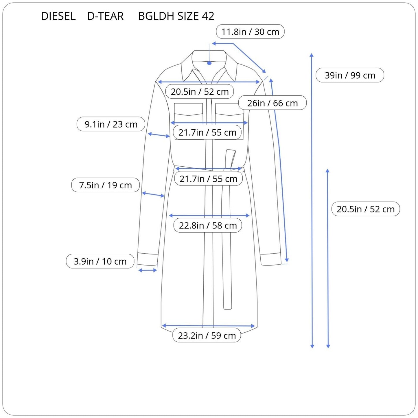 DIESEL BLACK GOLD SUKNELĖ D-TEAR 00SK13 BGLDH