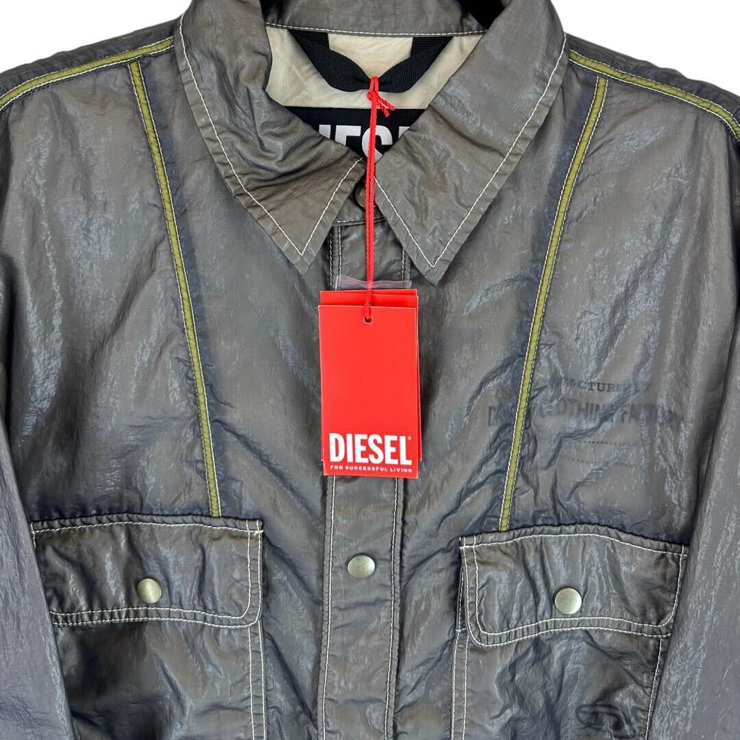 DIESEL S-U24 CAMICIA A03536 0LCAW 93R men JACKET Size L GENUINE RRP 300€