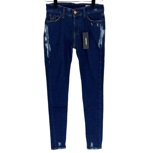 Diesel SLANDY Jeans 084ZA SUPER SLIM-SKINNY REGULAR WAIST women W27 L32 RRP 239€