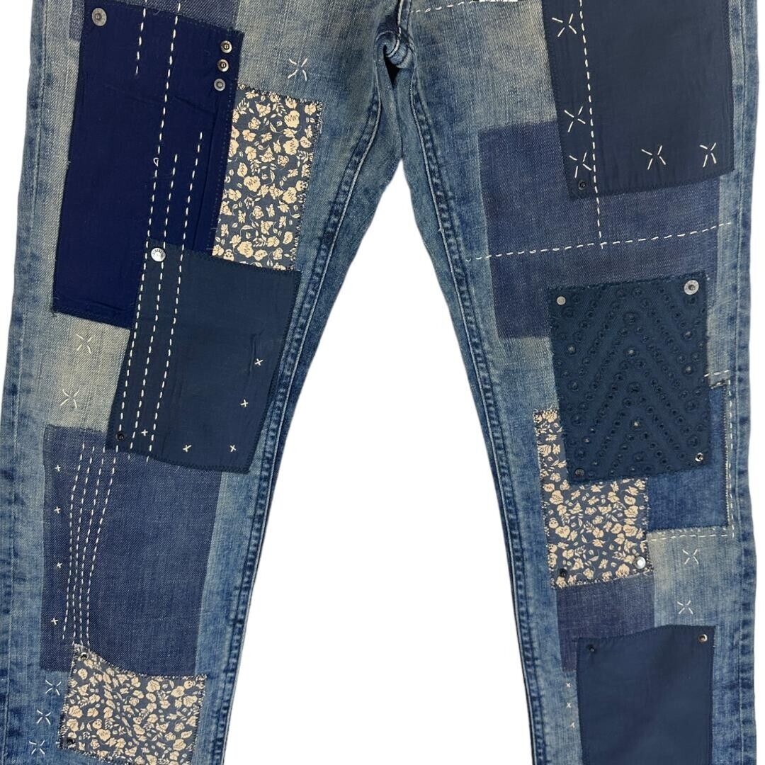 DIESEL REEN L.30 JEANS WITH DEFECTS 00SQ4W 0855T W23 L30 GENUINE 39 RRP 199€