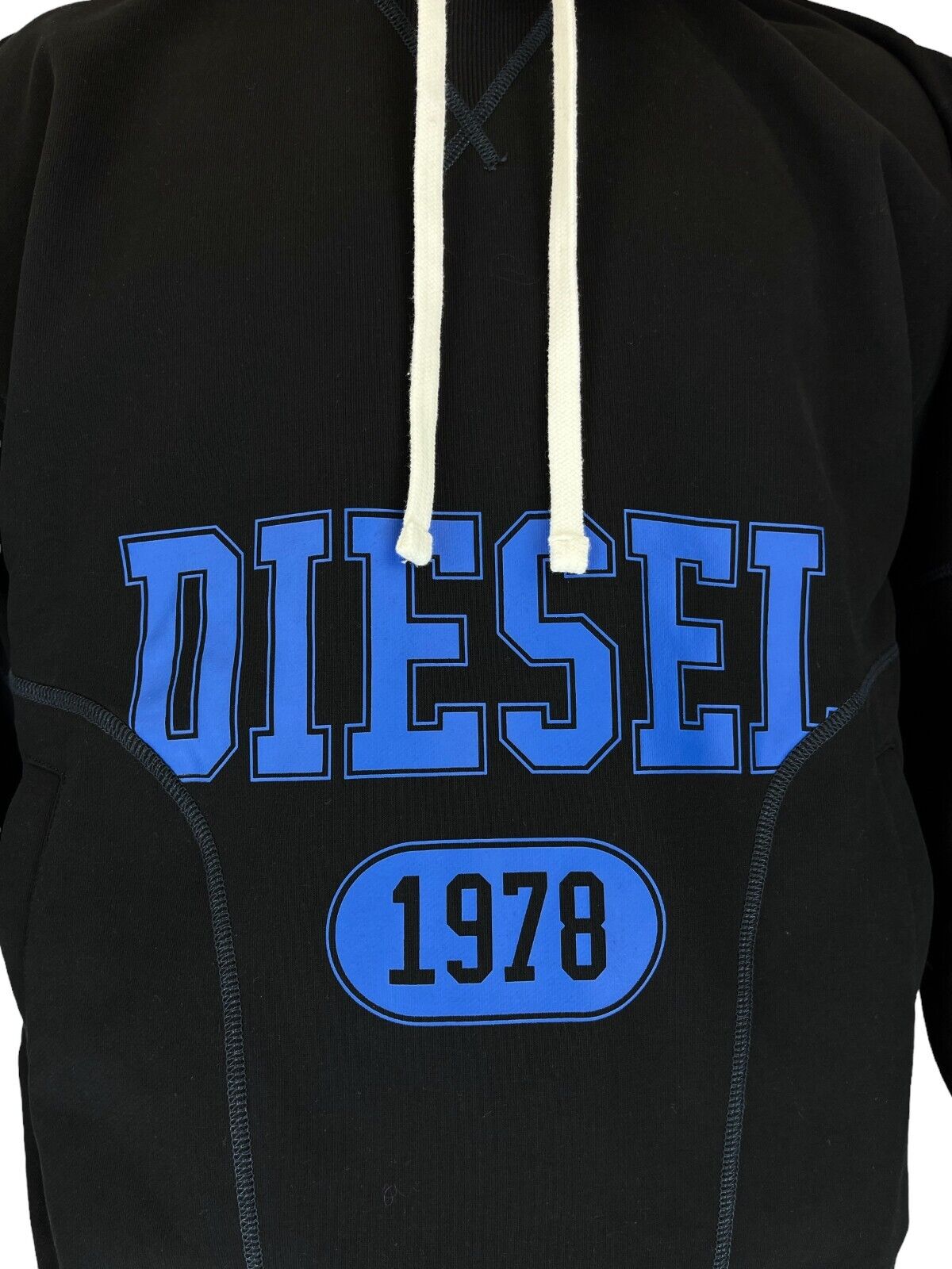 DIESEL S-MUSTER SWEAT HOODIE A03648 0AAZG 9XX SIZE XL MENS GENUINE RRP €220