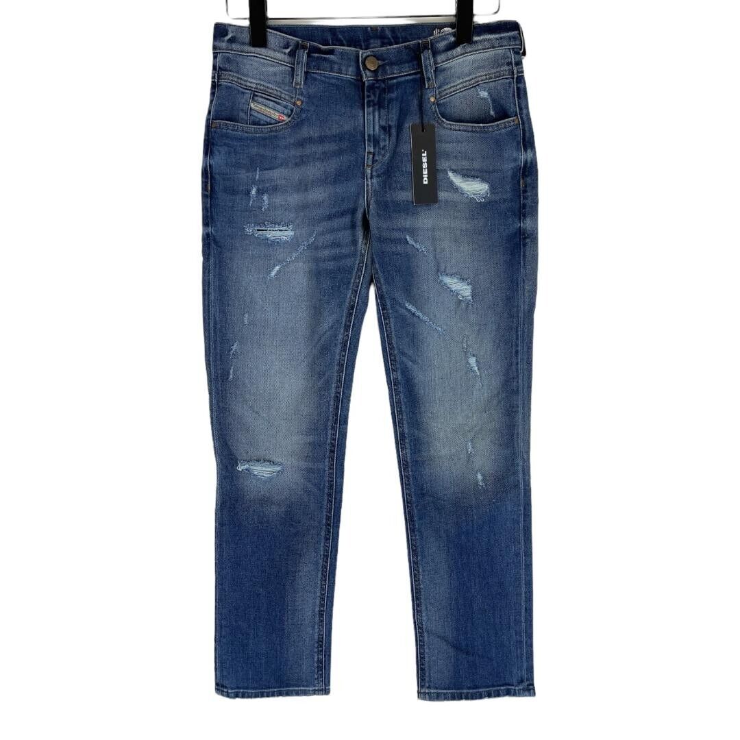 Diesel BELTHY-ANKLE Jeans 00SUKH 084LR SLIM-STRAIGHT women W26 L30 RRP 239€