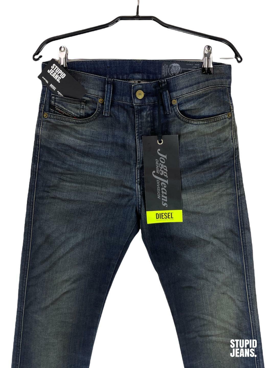 DIESEL D-REEFT-T 00ST25 0870Y SKINNY MEN JOGG JEANS – Stupid Jeans