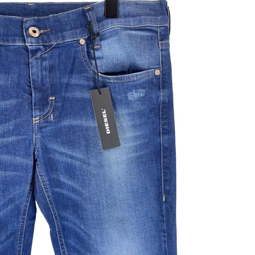 Diesel LOUVBOOT 0664S SLIM-BOOTCUT Žemo liemens moteriški džinsai