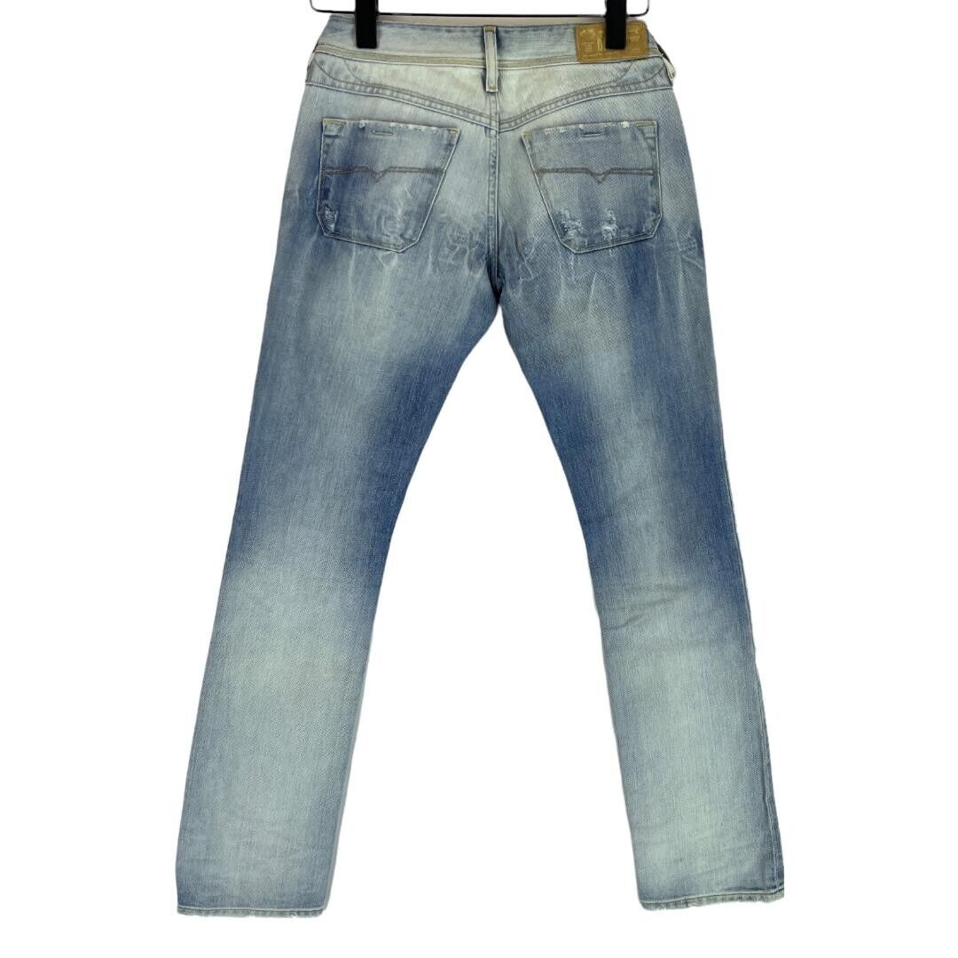 Diesel LOWKY 00CQMK 0812B SLIM-STRAIGHT Moteriški džinsai žemu juosmeniu