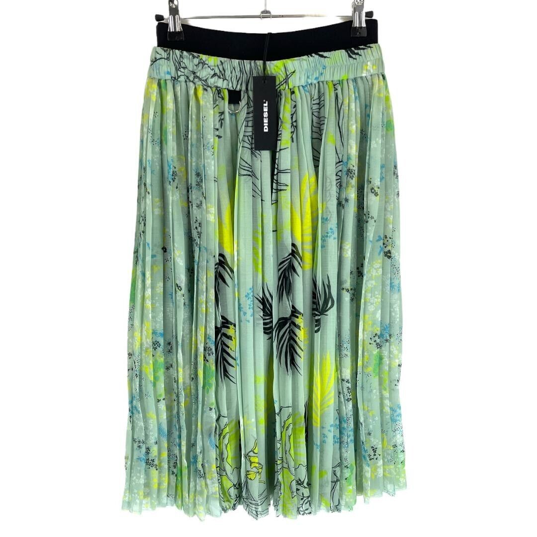 Diesel O-PLIZ women skirt 00SR6Y 0WATZ elastic waist SIZE S GENUINE RRP 199€