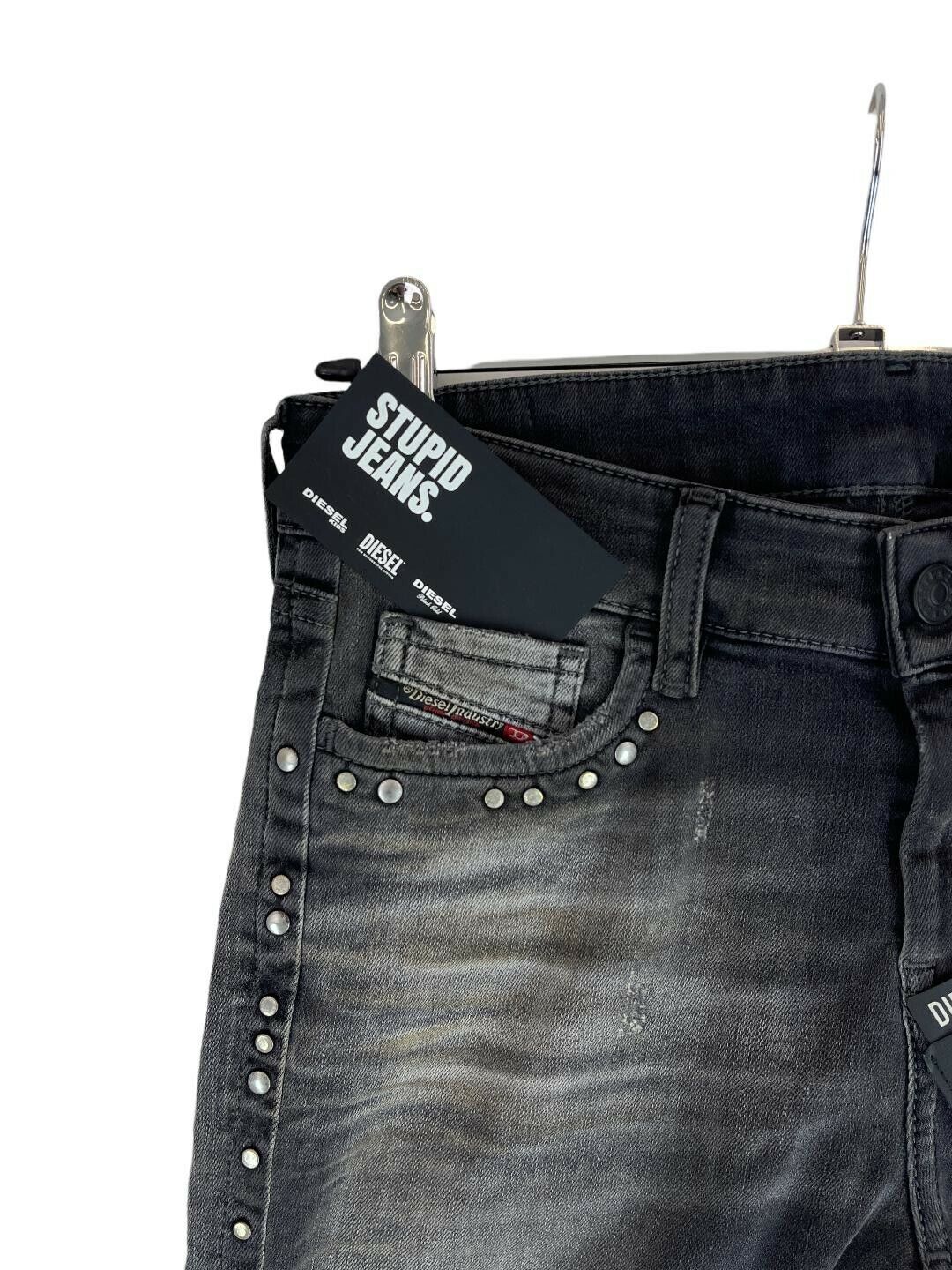 Diesel SLANDY A01370 069QR SUPER-SKINNY REGULAR WAIST moteriški džinsai