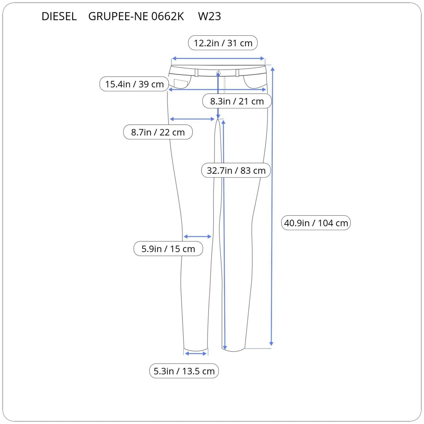 DIESEL GRUPEE-NE JOGG JEANS