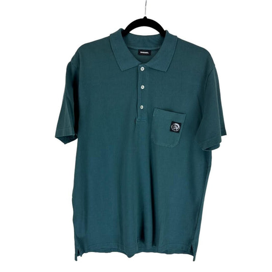 DIESEL T-POLO-WORKY 00SEFP 0HAXR POLO SHIRT MEN Size L Genuine RRP 139€