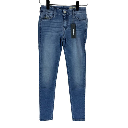 Diesel SLANDY Jeans 00SXJN 0681P SLIM-SKINNY REGULAR WAIST women W25 L32 RRP189€