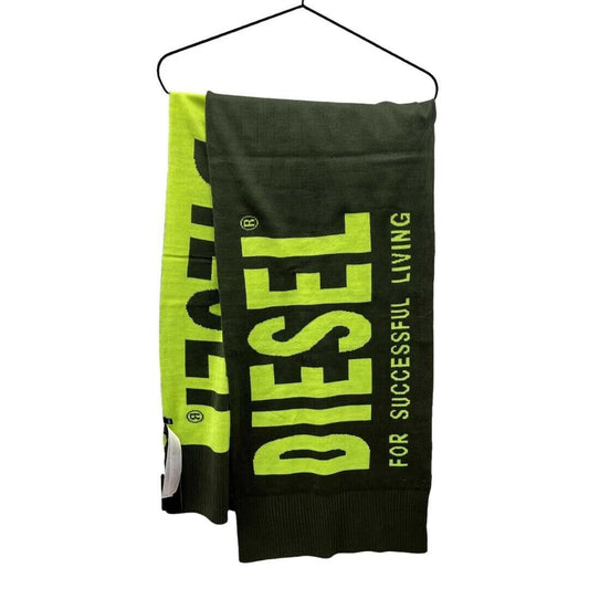 DIESEL K-GUBO-C SCIARP SCARF A01475 0NAYP 5AV UNI MENS GREEN GENUINE RRP €99