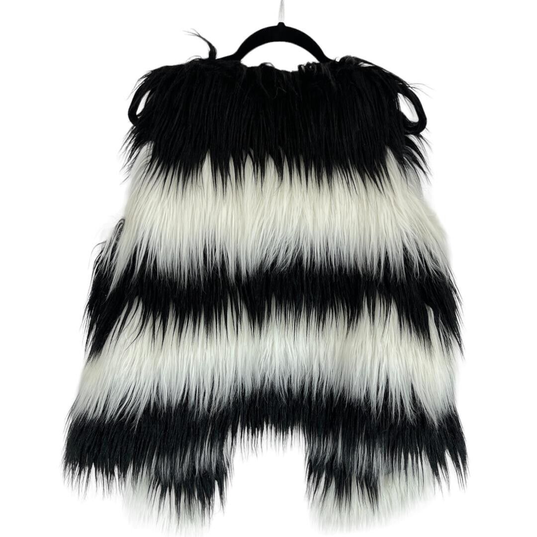 DIESEL L-ANGUS-A Faux Fur Women Vest 00SBW0 0IAHC Women Size M GENUINE 165€