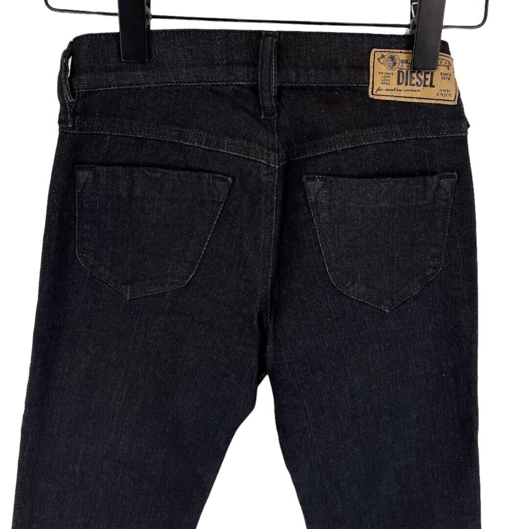 Diesel LIVIER-FLARE jeans 00CV25 0R48B SUPER SLIM-FLARE women W25 L32 RRP189€