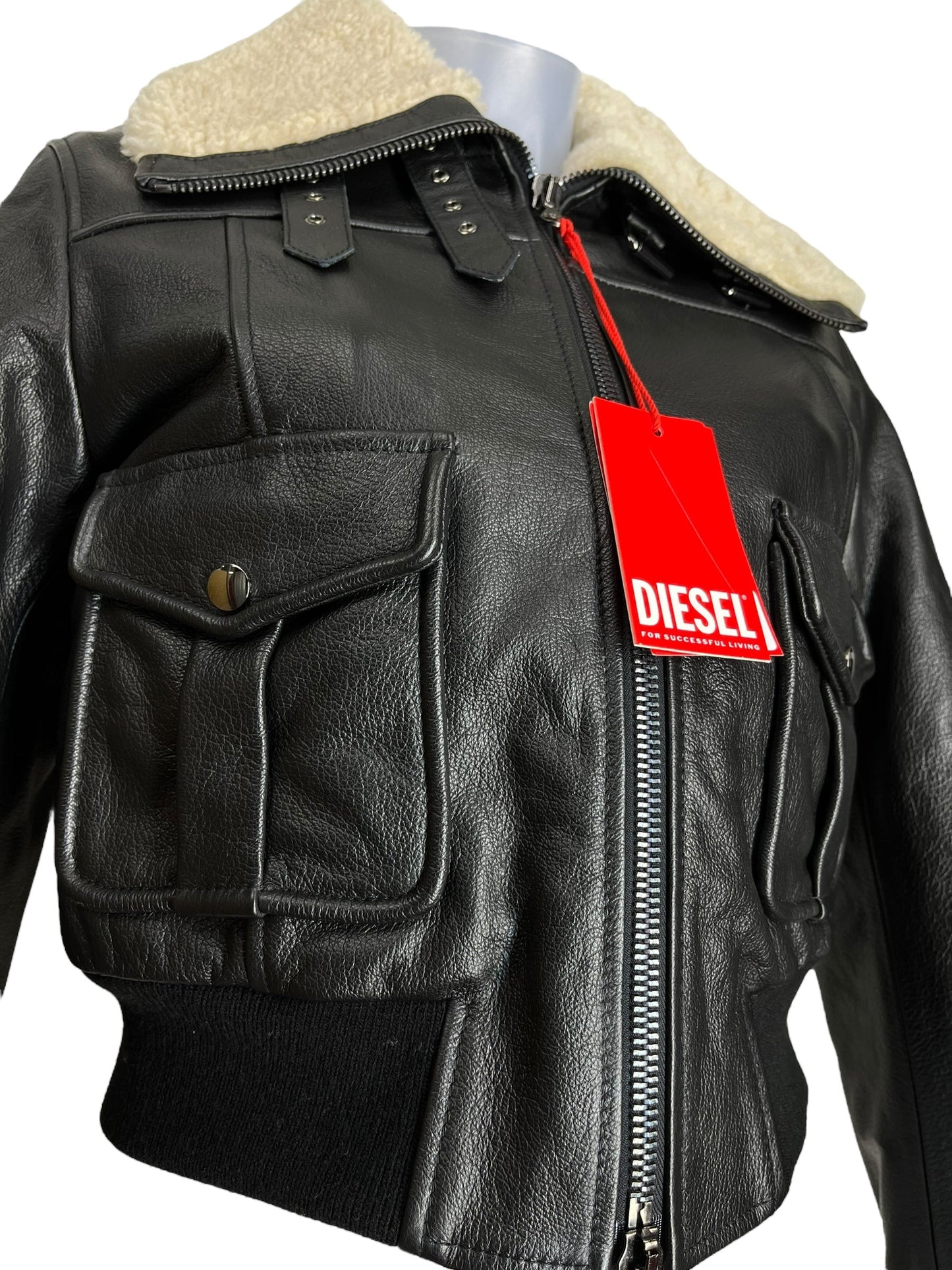 Diesel womens L ISEK Jacket A06311 0IGAH 9XX