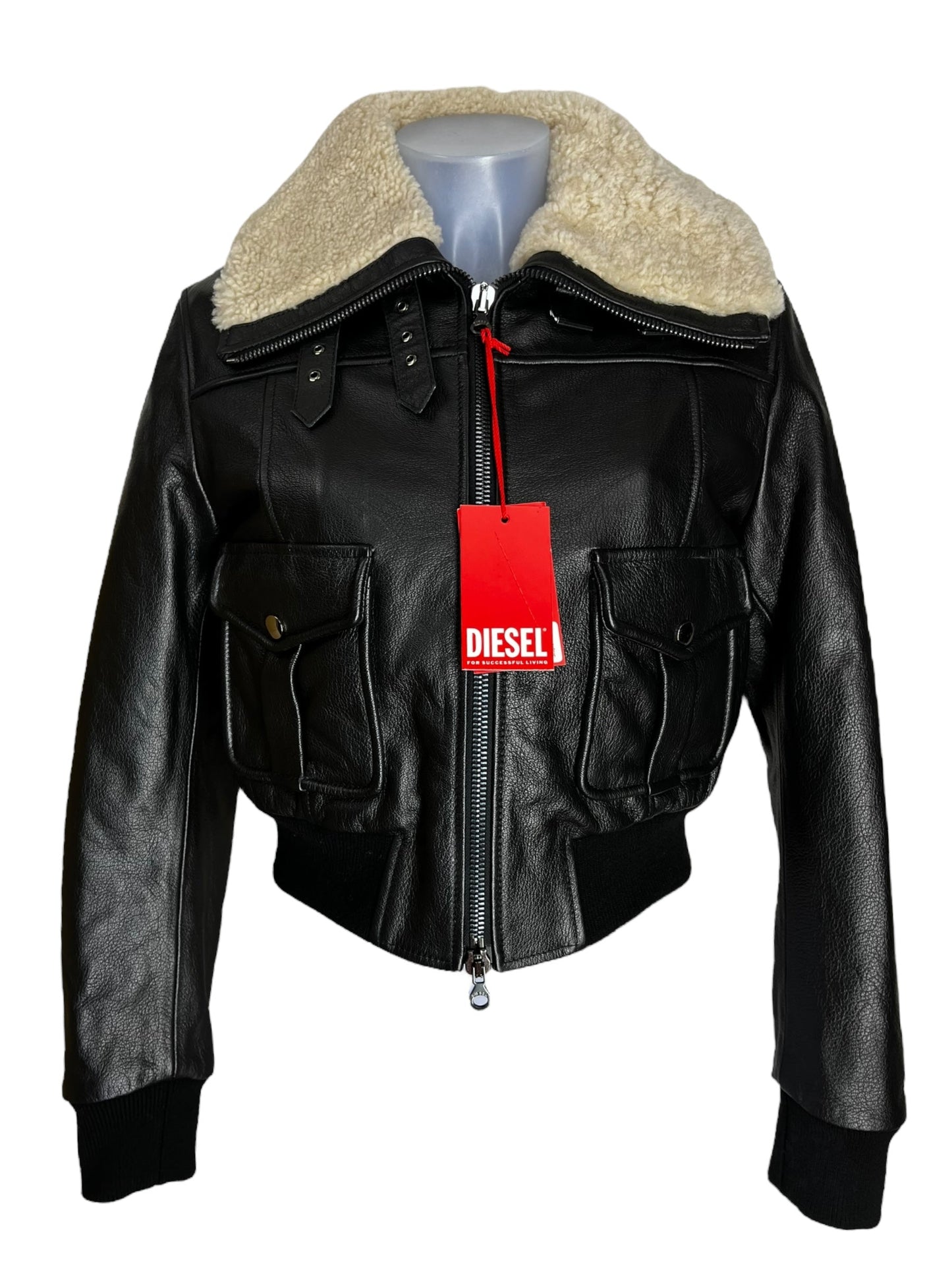 Diesel womens L ISEK Jacket A06311 0IGAH 9XX