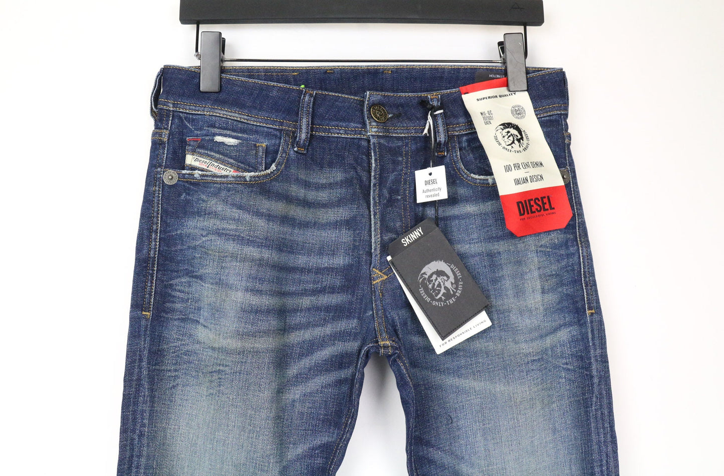 Diesel Mens SLEENKER X  Jeans 00SWJG 09A27 1 - Waist 31 - L 34