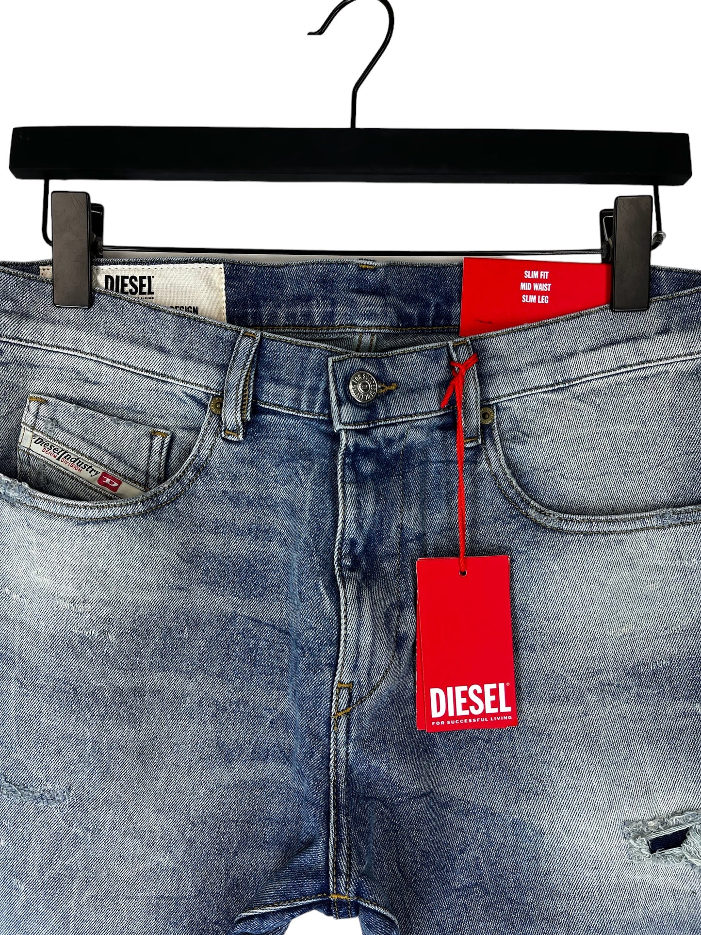 Diesel Mens D STRUKT P  Jeans A02222 009MW 1 - Waist 34 - L 30