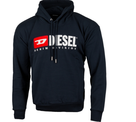 Diesel Mens S DIVISION FELPA 00SH34 0CATK 900 - Size S