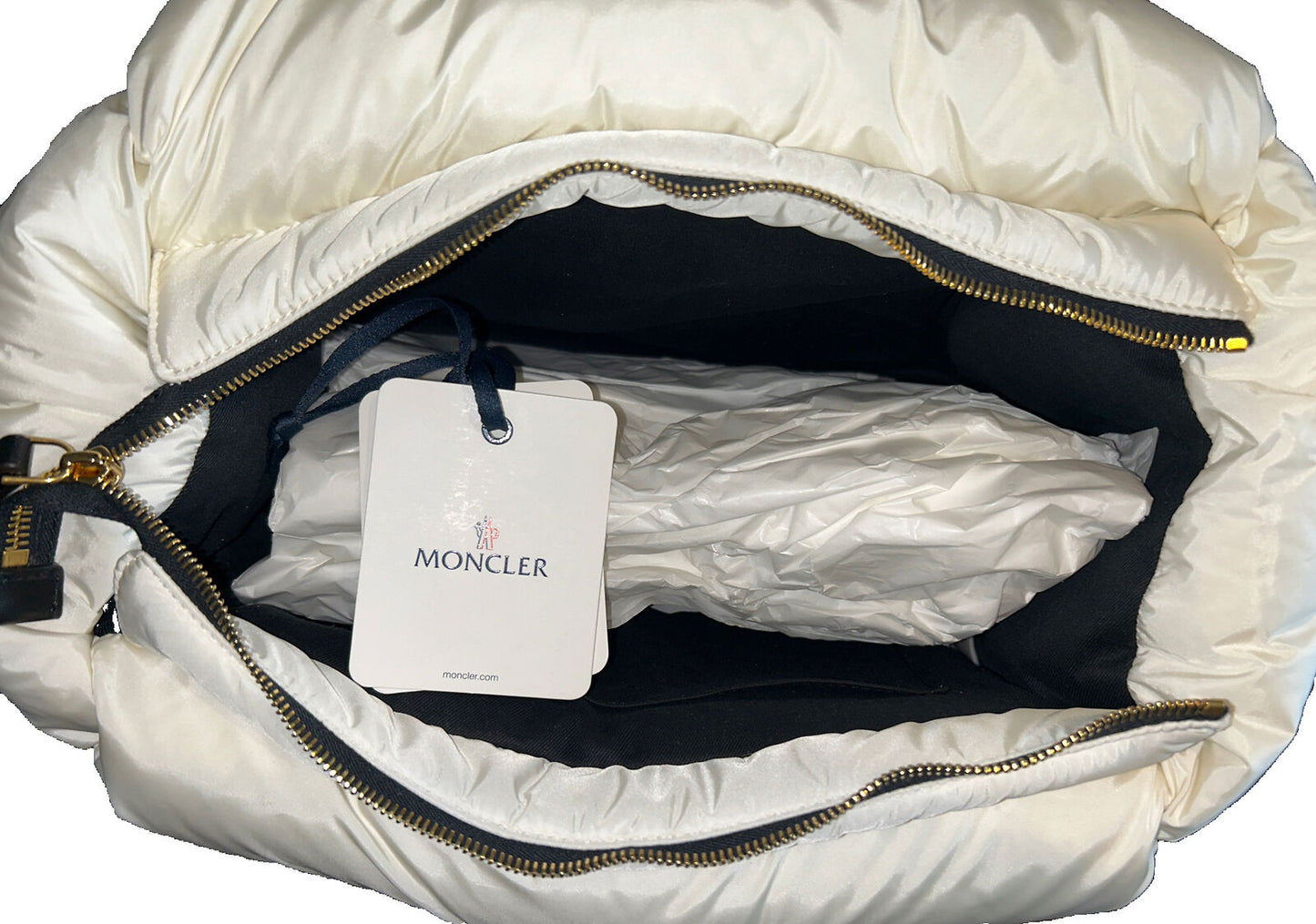 Moncler Caradoc Tote Bag Snow White