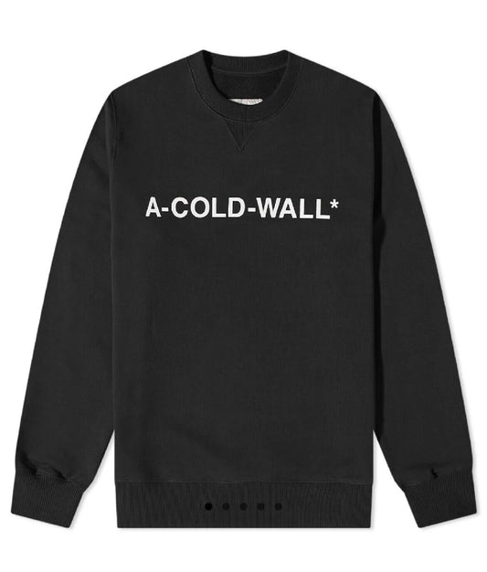 BNWT A-COLD-WALL* LOGO CREW SWEAT CREW NECK