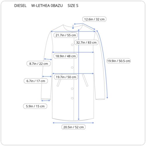 Diesel W-LETHEA coat A04155 0BAZU women – Stupid Jeans